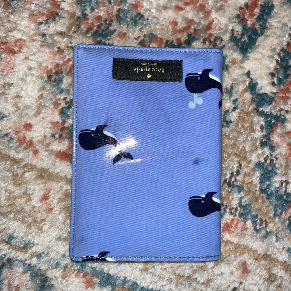 Kate Spade Whale Passport holder